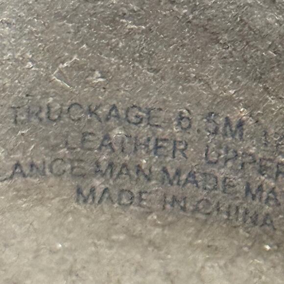 OTBT Truckage Womens Leather Green Open Toe Ankle Booties Boots Shoes sz 6.5 - Picture 16 of 16